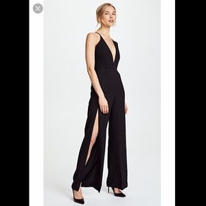 Michelle Mason Palazzo jumpsuit with slit